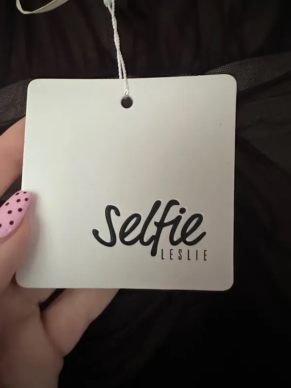 Black Sheer Dress Selfie Leslie - Image 4