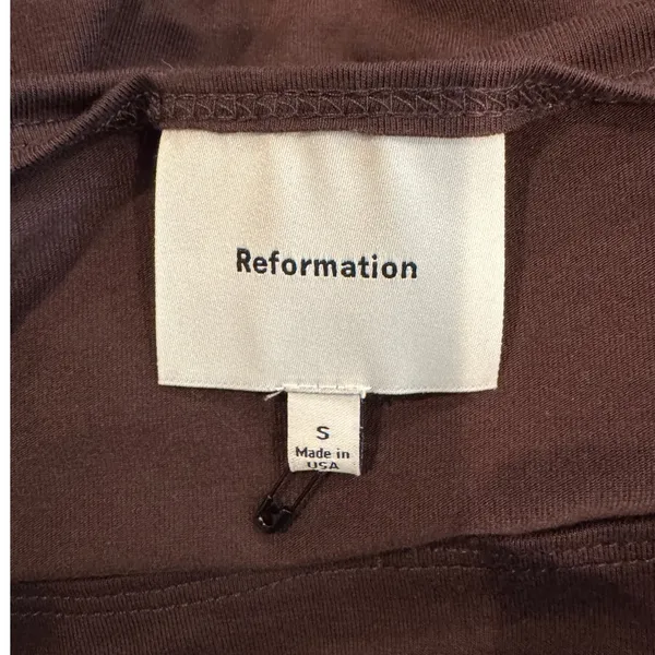 Reformation Nicola Knit Top Size Small - Image 8