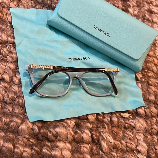 Tiffany & Co. Eyeglasses with Case and Cloth - Image 10
