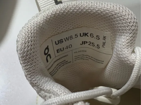 On cloud Running Women's Cloudaway Undyed White / Glacier Running Shoes size 8.5 - Image 10
