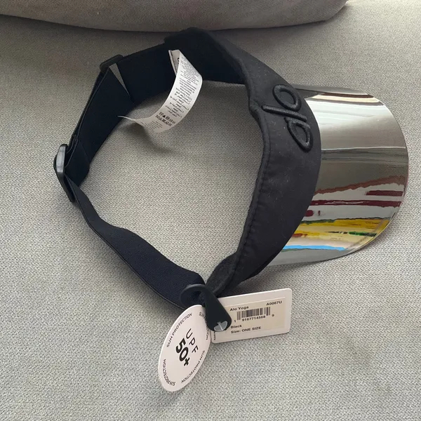 Alo Yoga Airlift Solar Visor Black One Size - Image 4