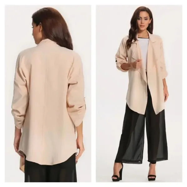 🍁🍂2xHP 🍁Grey Elbow Patch Sequined Coat🍁🍂 - Image 3