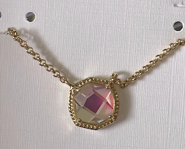 Kendra Scott Glass Pendant Necklace NEW - Image 2