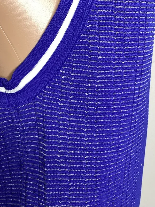 New. Pilyq blue coverup dress. M/L - Image 7