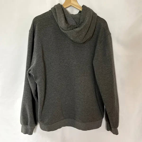 Nike dark gray pullover hoodie kangaroo pocket women's size XL sweater athletic - Image 6