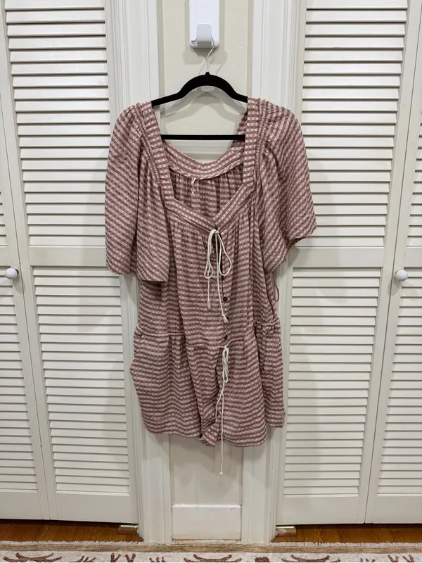 Free people County Line Plaid Romper - Image 6