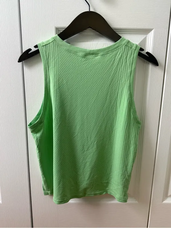 Lululemon Train to Be Tank Top in Scream Green Light - Image 3