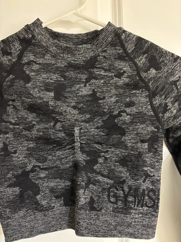 Gymshark Top Long Sleeve Crop Seamless - Image 2