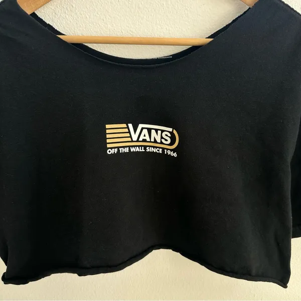 Vans Off the Shoulder Crop Top - Image 2