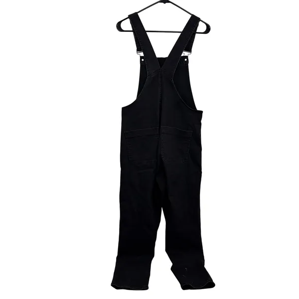 J.Crew Overalls Womens Small Black Denim Utility Casual Workwear Dungarees - Image 5