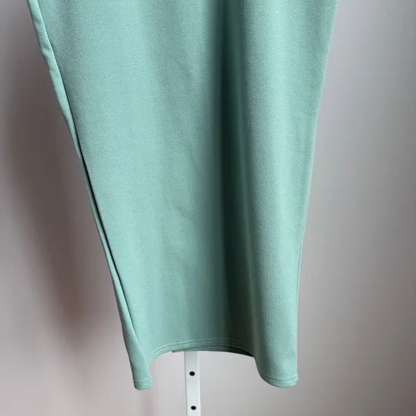 Nasty‎ Gal 2 Sage Green Bodycon Midi Dress Wedding Cocktail - Image 9