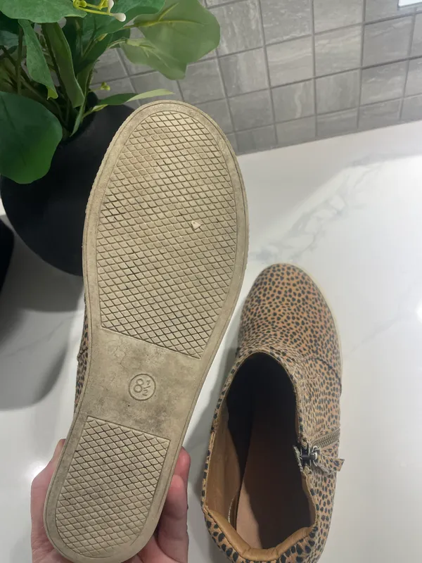 Universe Thread Cheetah Wedge Sneakers  - Image 3