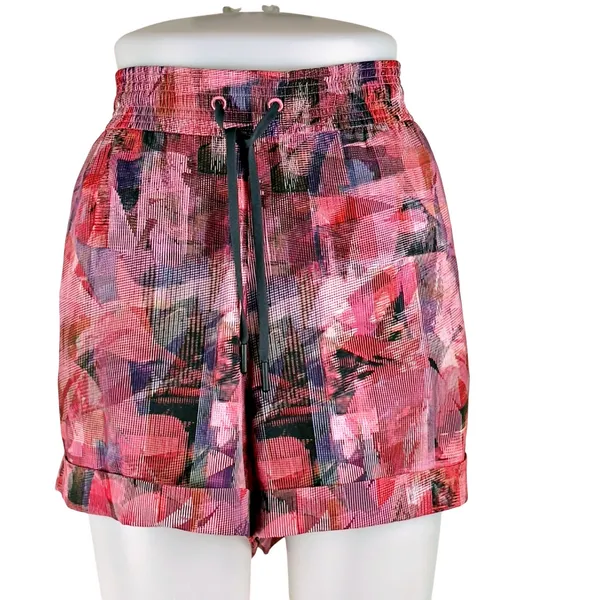Lululemon Spring Break Away 3" Shorts Sz 12 Sun Dazed Multi Pink 4 Way Stretch - Image 3