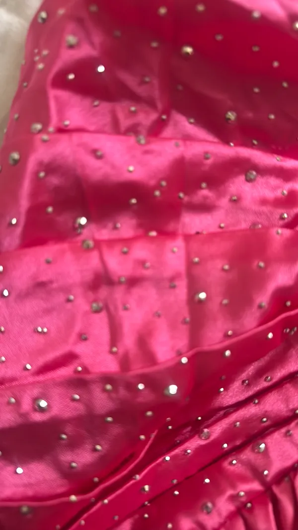 Pink Sparkly Homecoming Windsor Dress - Image 2