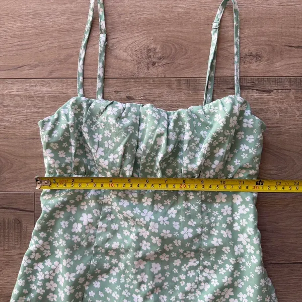 Princess Polly Green floral mini dress with adjustable straps - Image 4