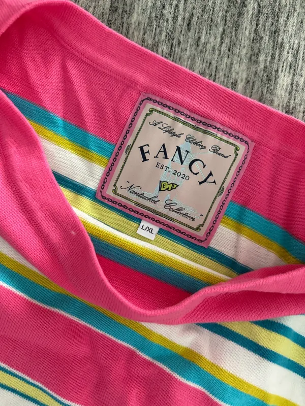 Shop Fancy nantucket, striped knit top and pants X/XL - Image 6