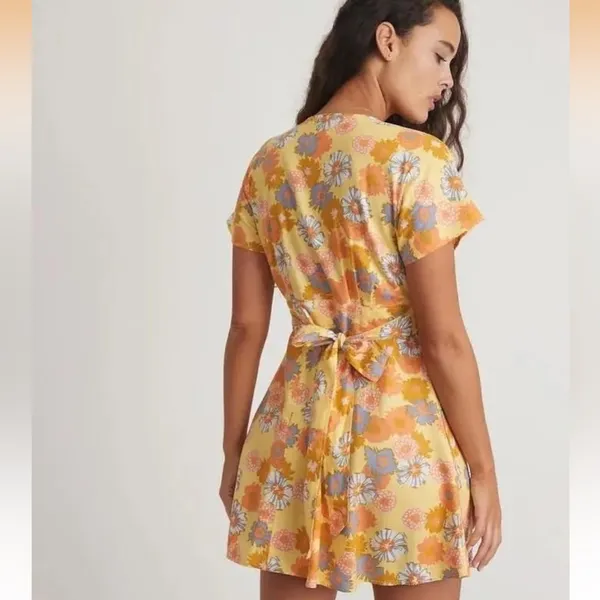 Marine Layer Camila A Line Mini Dress Size Small - Image 4