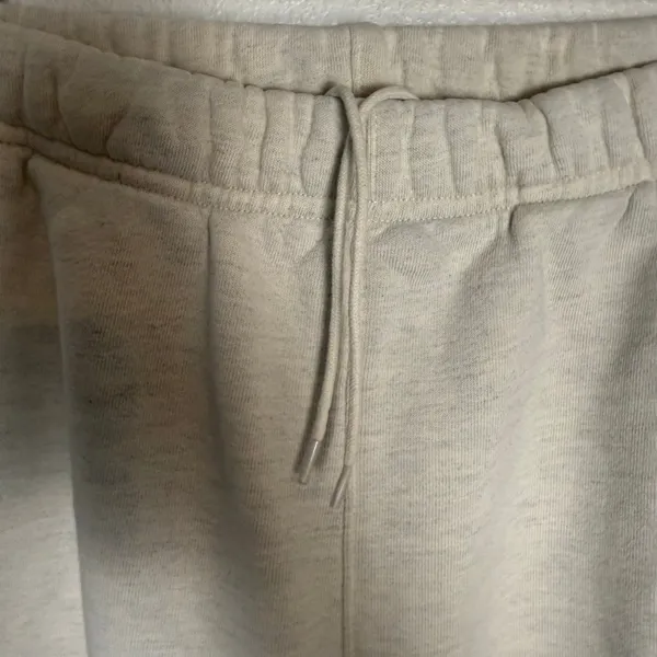 Agolde Revolve Kelby Oatmeal Heather Fleece Lined Lounge Jogger Sweatpants Small - Image 9