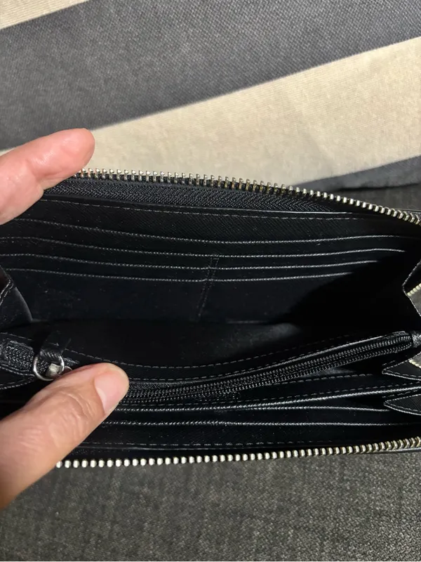 Coach Wallet Womens Zip Around CC Initial Logo - Image 14