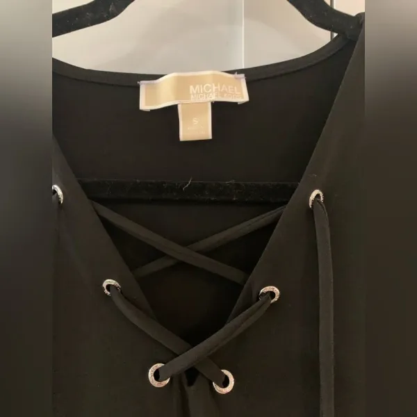 Michael Kors Black Dress‎ with Laces - Image 2