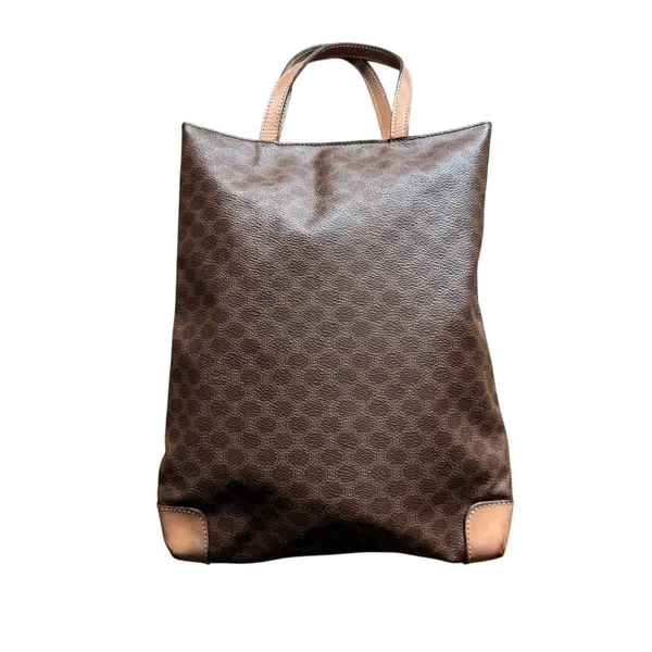 Vintage Celine Macadam Top Handle Bag - Image 3