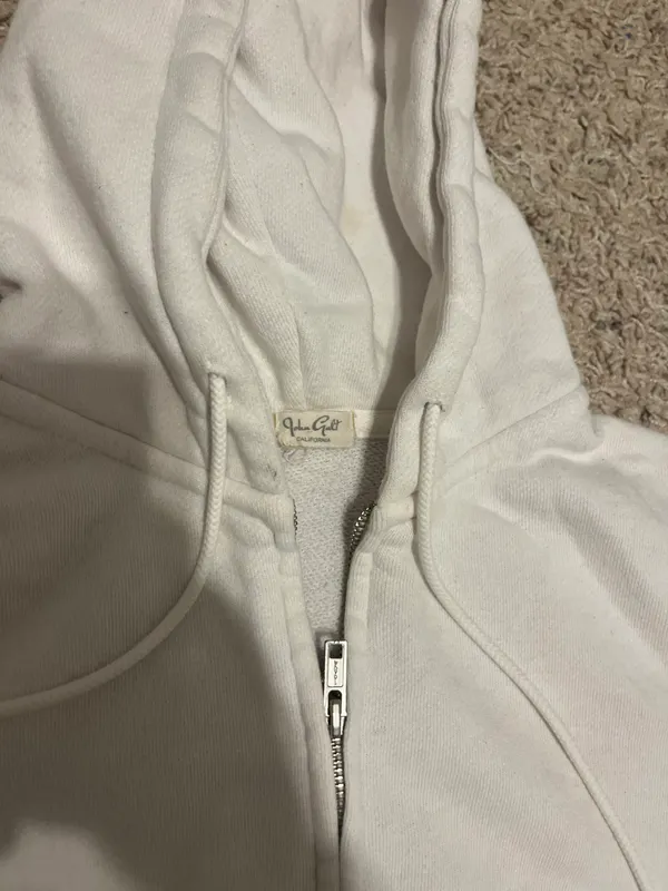 Brandy Melville Cropped Zip Up - Image 3