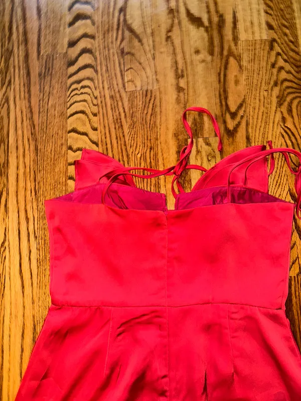 Revolve Red Mini Dress - Image 3
