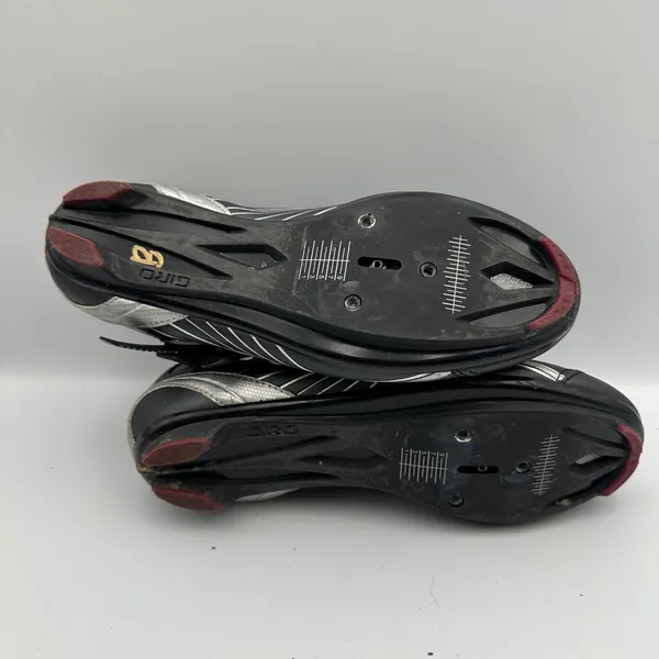Giro Solara Women's EU‎ 40 US 8.25 Cycling Shoes Road Bike Black Maroon - Image 6