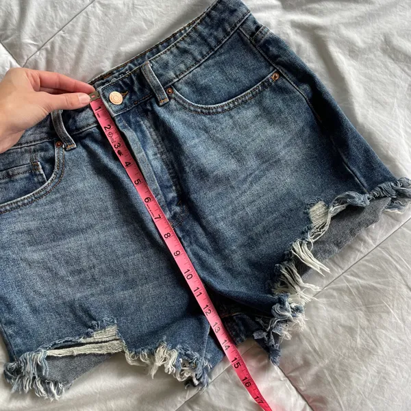 Wild Fable Denim shorts women blue Size 8 - Image 7