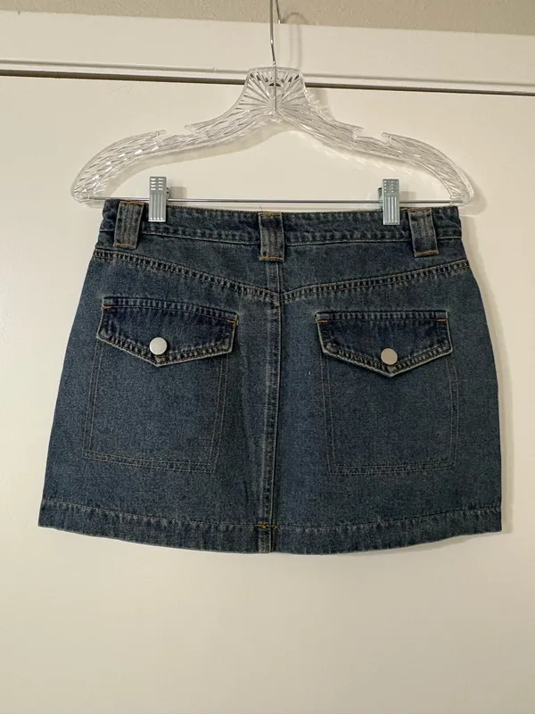 Le lis No Notes Needed denim mini skirt - Image 3