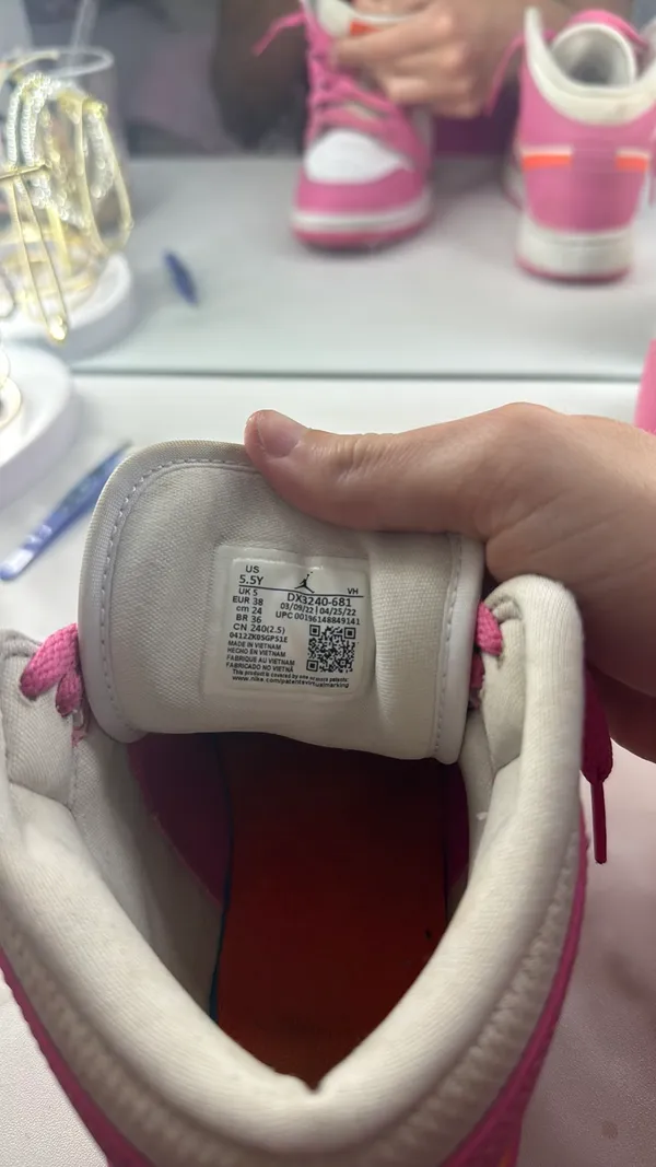 Jordan Nike Air Mid 1 Pinksicle - Image 8