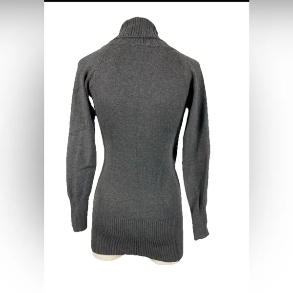 Cache Wool‎ Blend Pullover Sweater – Gray, Size M - Image 3