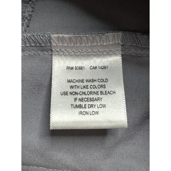 Grey's Anatomy Impact 5XL Drawstring Cargo Scrub Pants Stretch Moonstruck‎ - Image 8