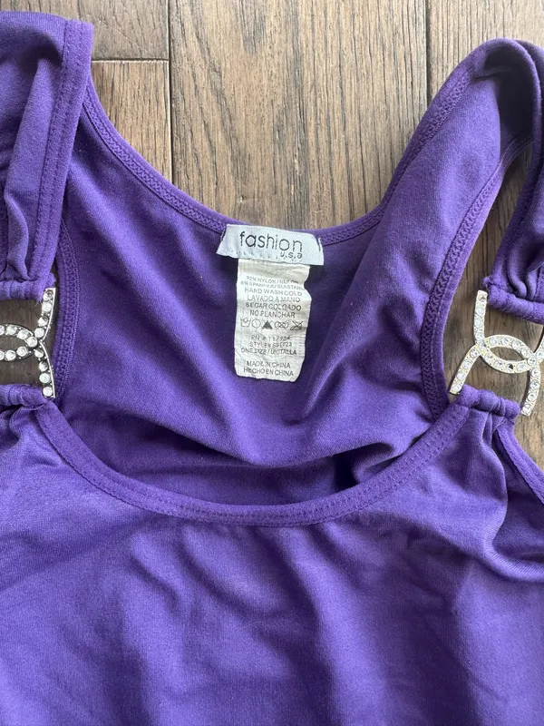 Purple tank top xs - Image 2