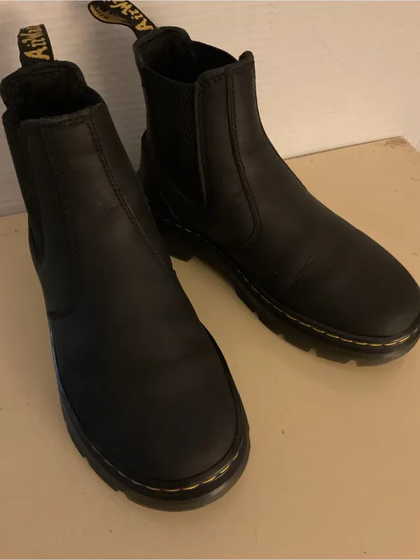 Dr. Martens women Black Chelsea Combat Embury boots US 5 - Image 6
