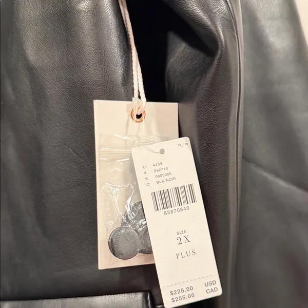 Good‎ American Women's Better Than Leather Blazer 2X NWT - Image 6