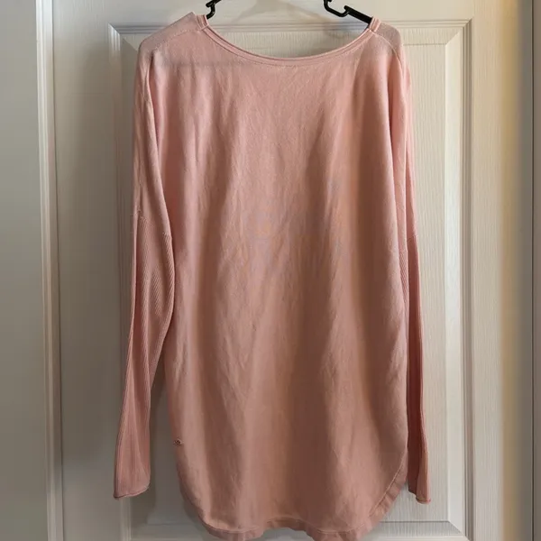 Lululemon Take it All In Sweater in Pink Mist Women’s Size 10 - Image 7