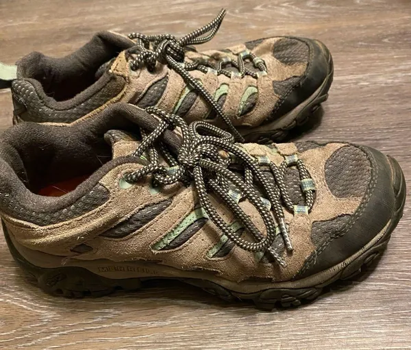 Merrell Drizzle/Mint Low Top Hiking Shoes Size 7 - Image 14
