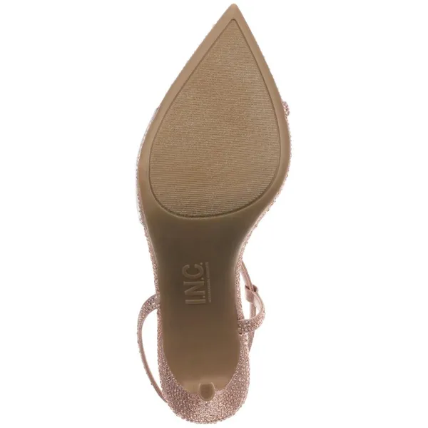 NWT INC International Concepts Womens Angiee Sandals Heeled Carnation Brown 8M - Image 5