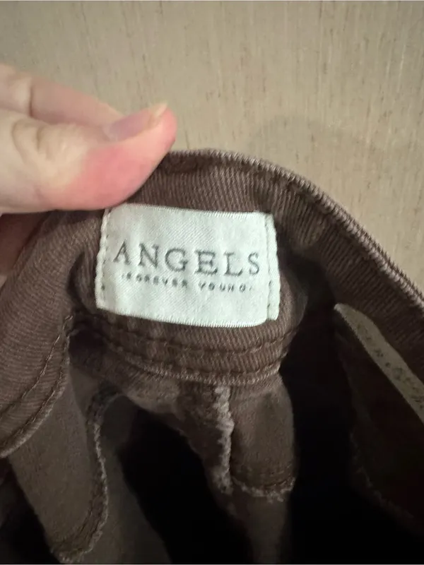 Women’s Angels Brown Everflex Curvy Bootcut Jeans Size 12 - Image 3