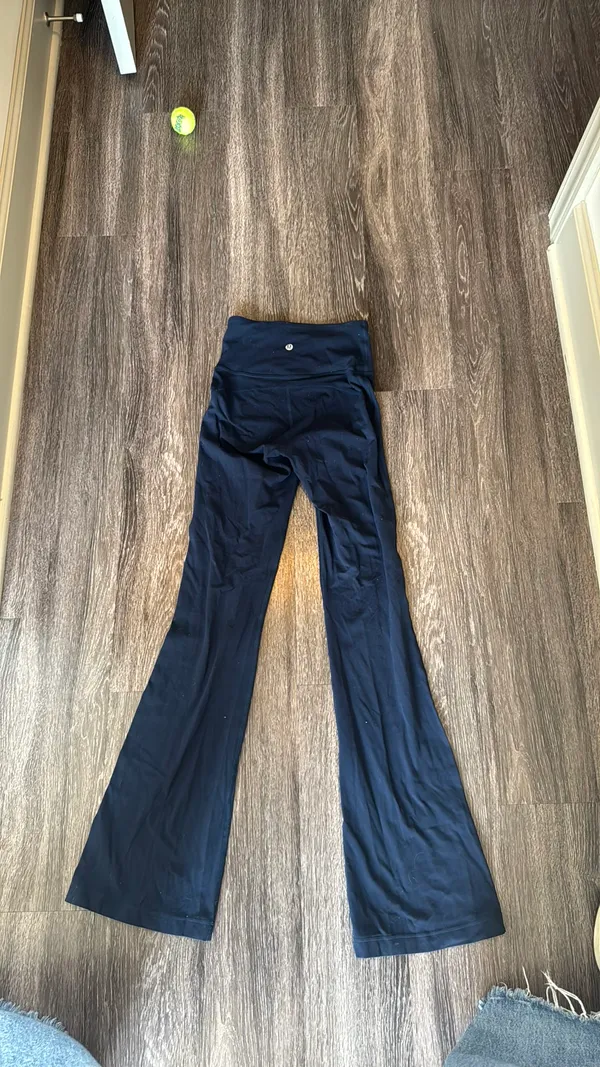 Lululemon Groove Flare Pants Navy - Image 4