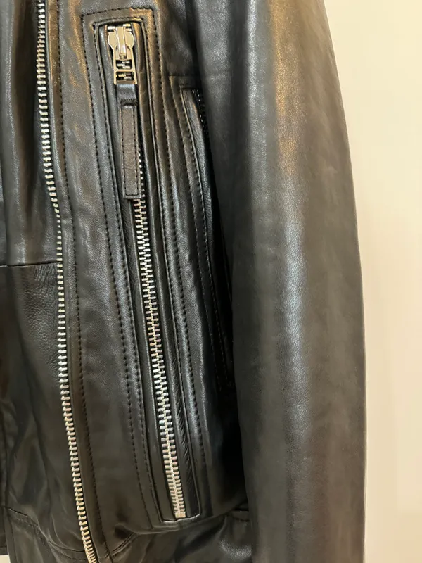 ZARA Leather Jacket - Image 3