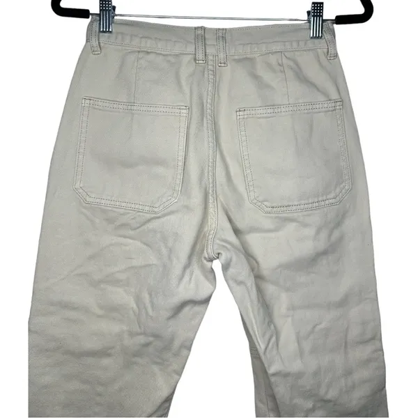 Lioness Stacey High Rise Cargo Pants Tan Beige Small - Image 10