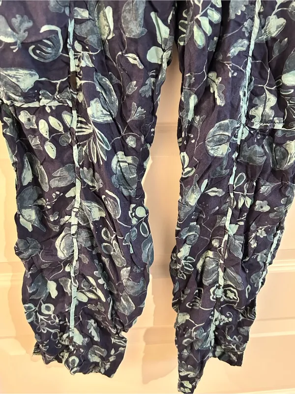 Anthropologie Jamie Sleep Pants Blue Size S - Image 6