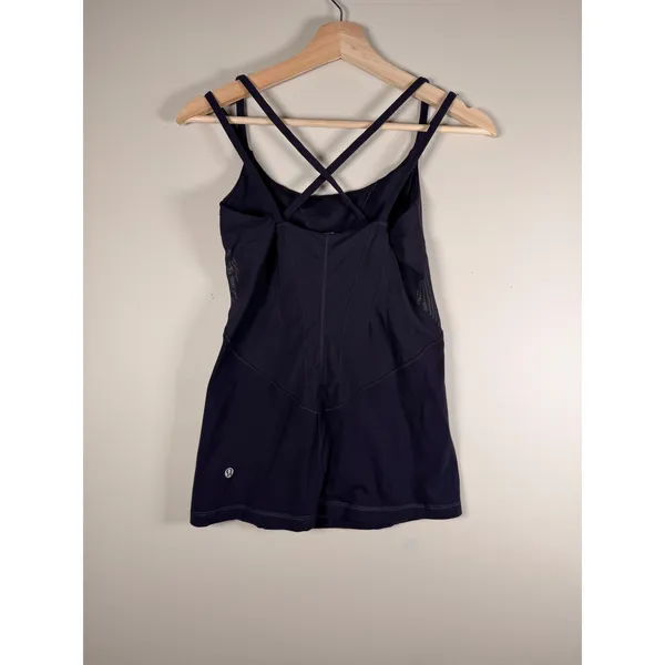 Lululemon Exquisite‎ Tank Nightfall Plum Women's size Small Athletic Tank Top - Image 3