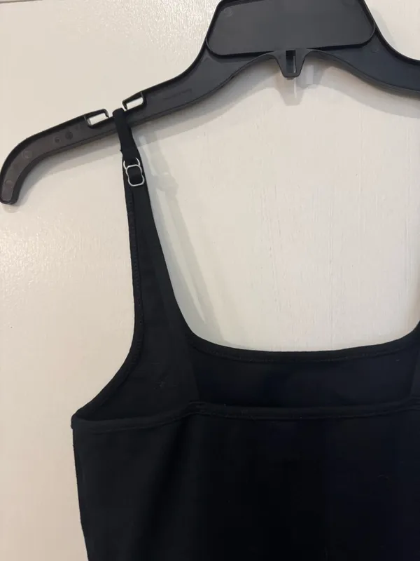 A&F Women's Ponte Unitard Flare Jumpsuit in Black - Image 8