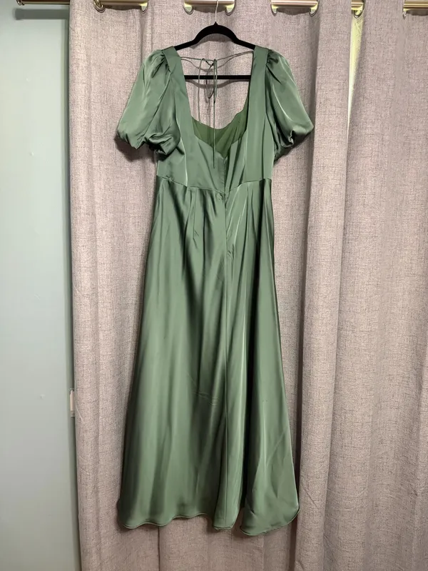 Emerald Green Bridesmaid Dress - Image 2