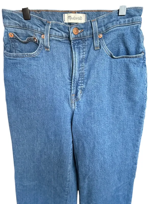 Madewell The Perfect Vintage‎ Wide-Leg Jean Sz 27 - Image 5