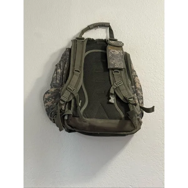 National Guard Camo Backpack Digital Army Military Tactical Gear Bag - Image 3
