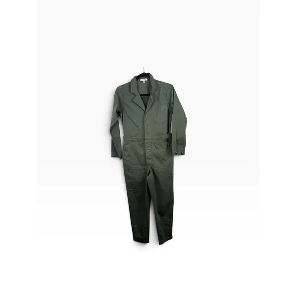 Alex Mill Expedition Cotton Jumpsuit Green Utility Boiler Suit Gorpcore Women XS - Image 2